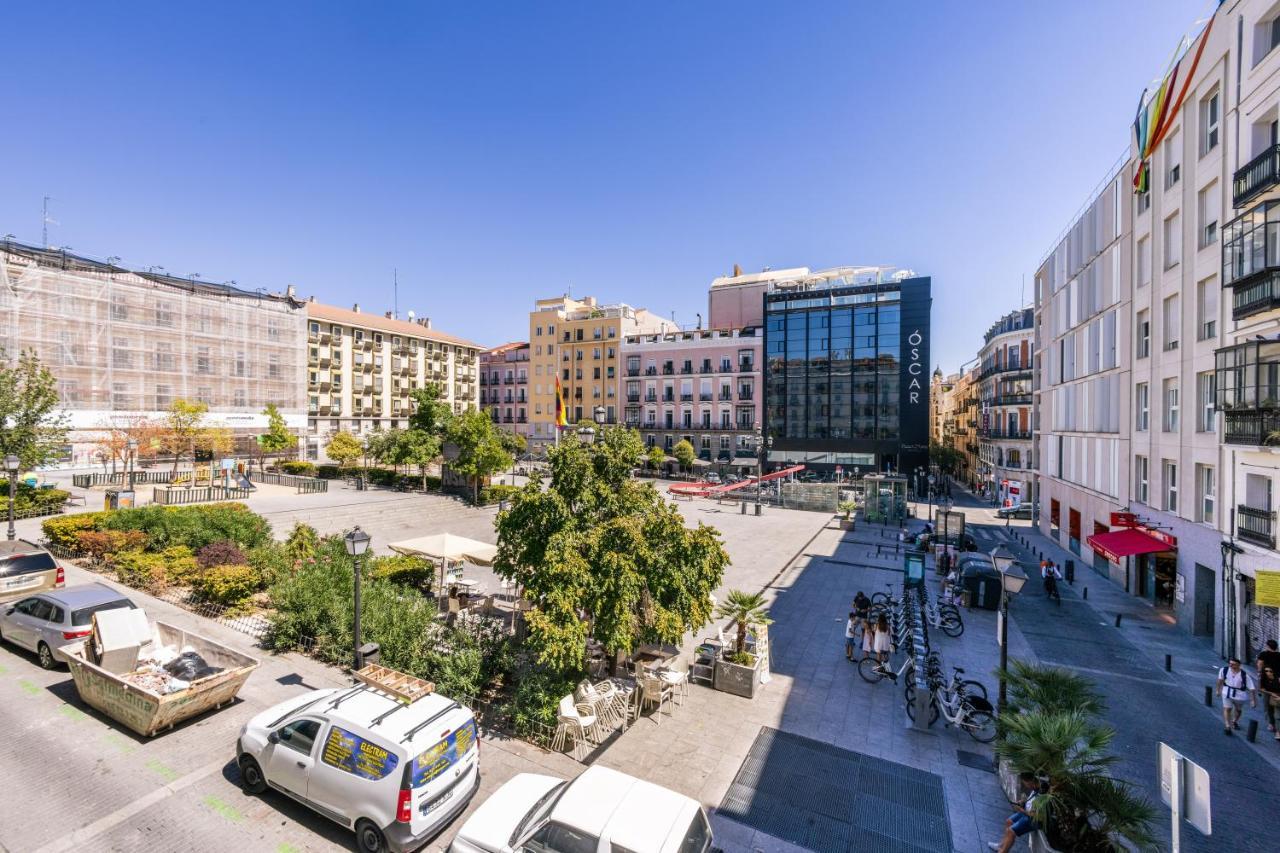 Amazing Flat 5 Balconies In Chueca - Gran Via Apartment Madrid Luaran gambar